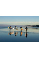 Pink Fin Photography Four Surfers Print