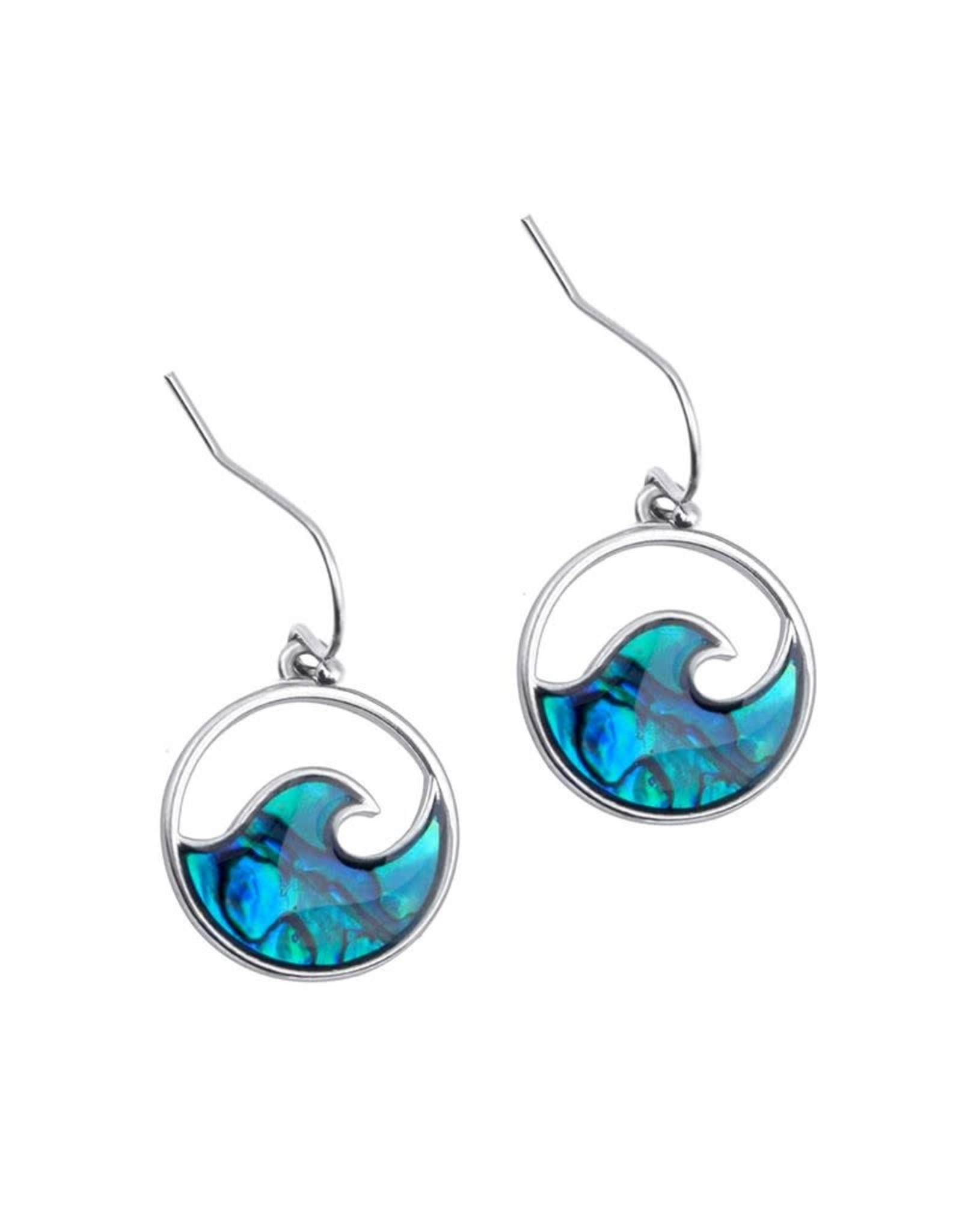 Bamboo Trading Company Single Wave Earrings