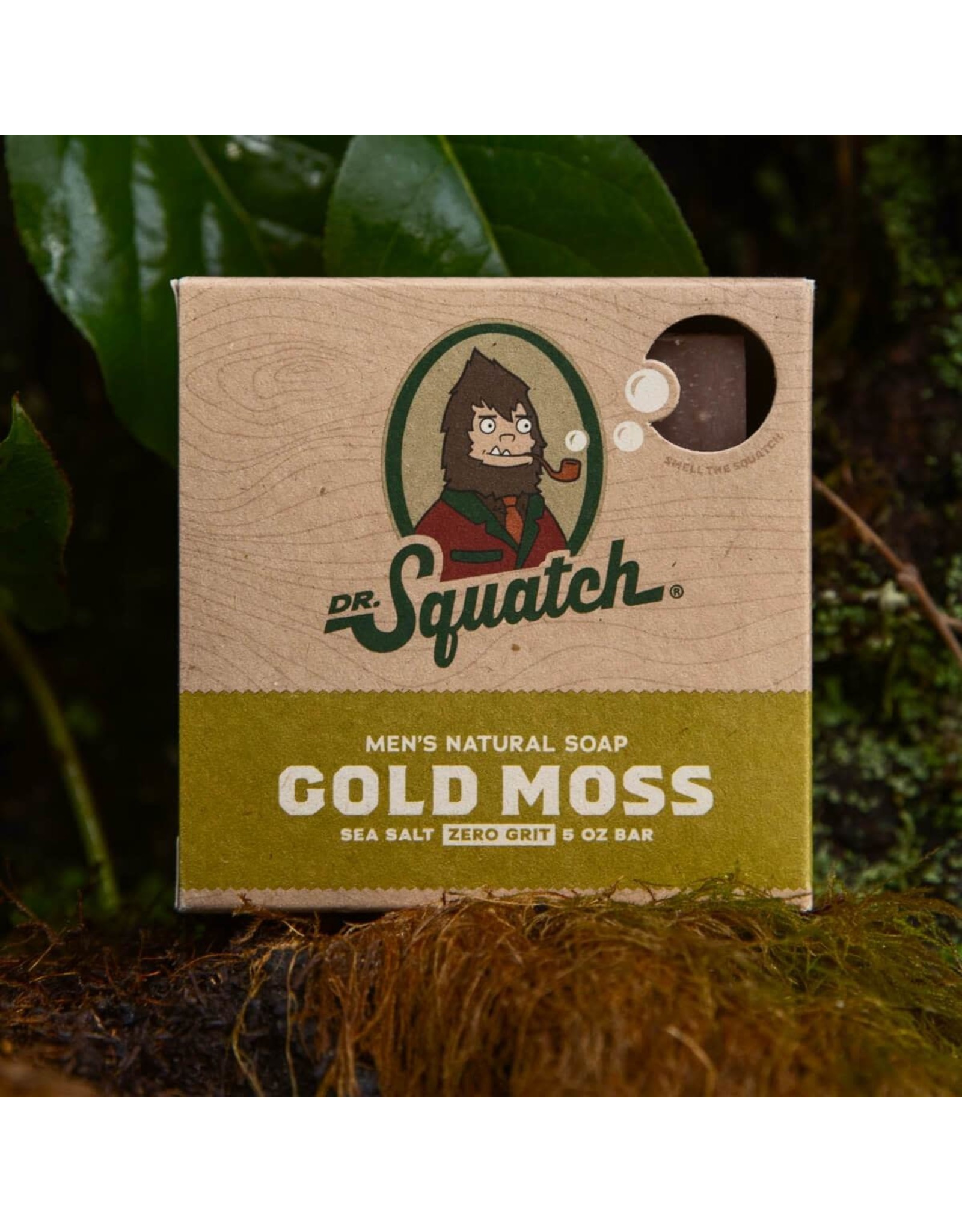 Dr. Squatch Gold Moss Scrub Soap