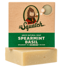 Dr. Squatch Spearmint Basil Scrub Soap