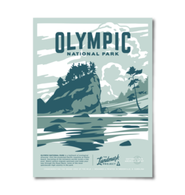 Landmark Olympic National Park Poster