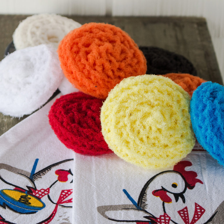 Indiana Woolen Project Hand Made Scrubbies