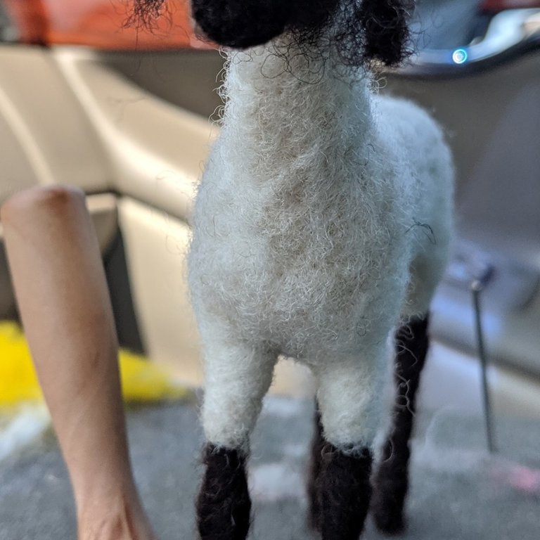 Richert Ranch Handmade Sheep Sculpture