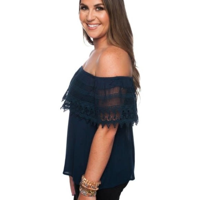Buddy Love Trinity Off the Shoulder Top