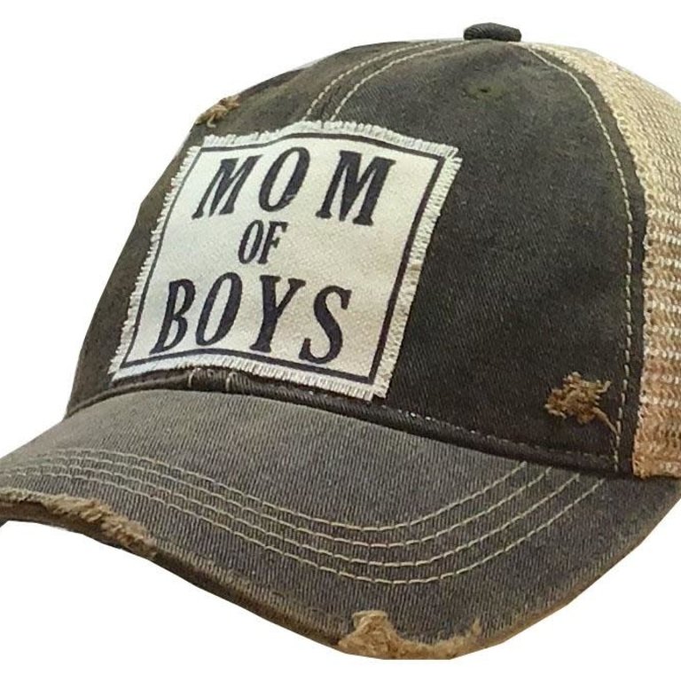 Vintage Life Back Road Distressed Trucker Hat