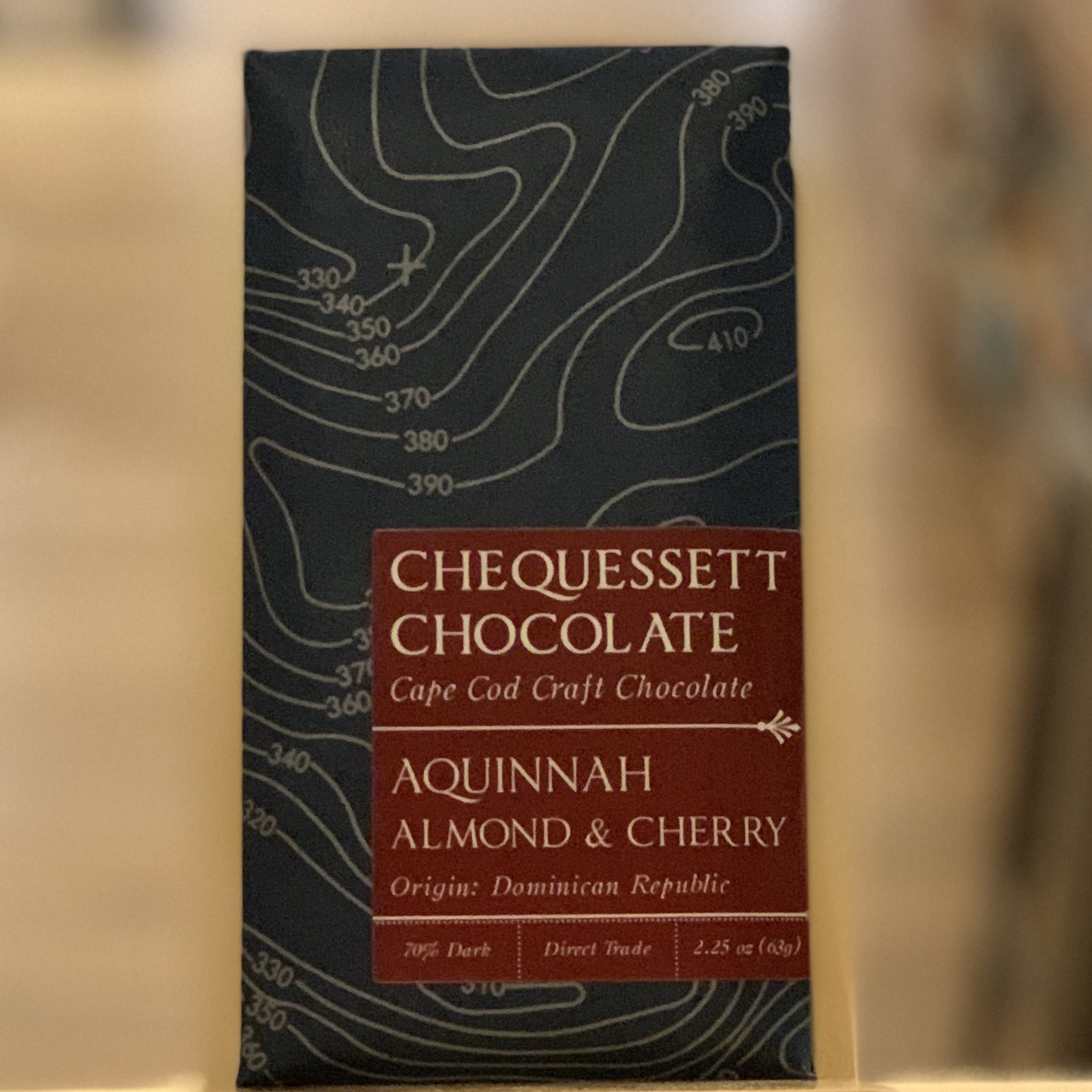 Chequessett Chocolate Cherry Almond Bar Mayhew Wine Shop
