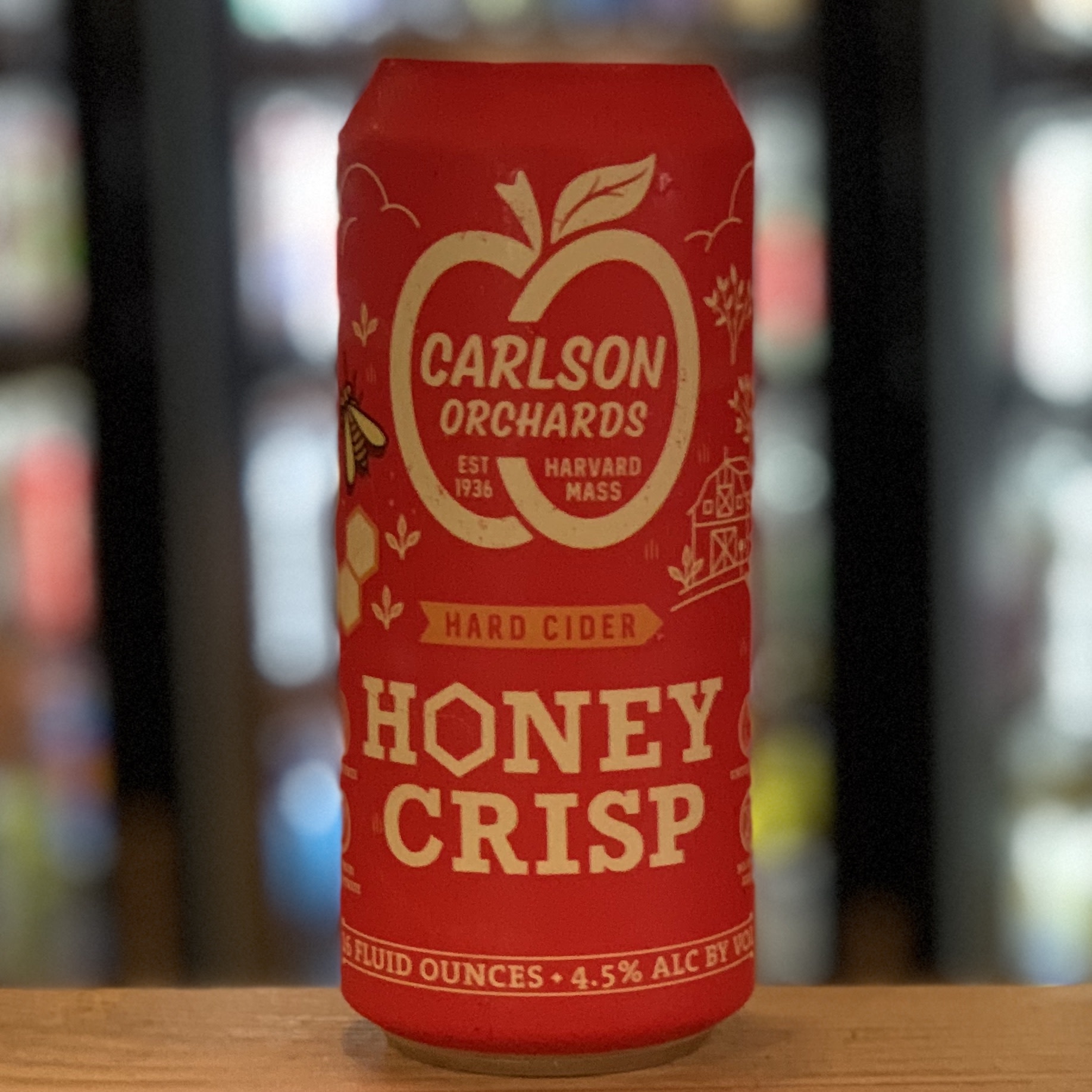 Carlson Orchards ''Honey Crisp'' Hard Cider Harvard, MA Mayhew Wine