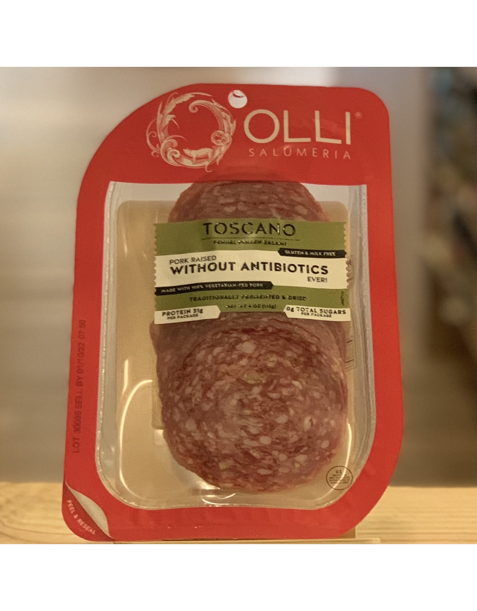 Meat Olli Salumeria "Toscano" Pork Salami w/Fennel Pollen - Oceanside, CA