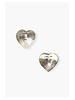 Chan Luu Heart Button Earrings
