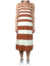 Liviana Conti Stripe Knit Dress