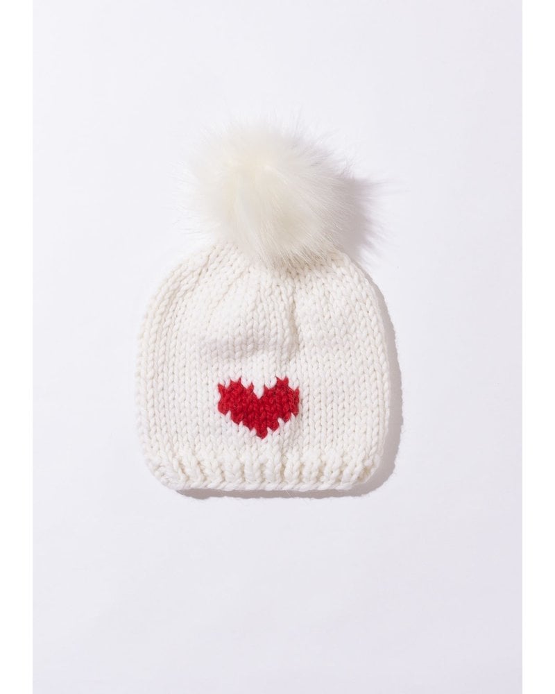 GOGO Sweaters Heart Hat