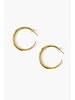 Chan Luu Grande Infinity Hoop Gold Earrings