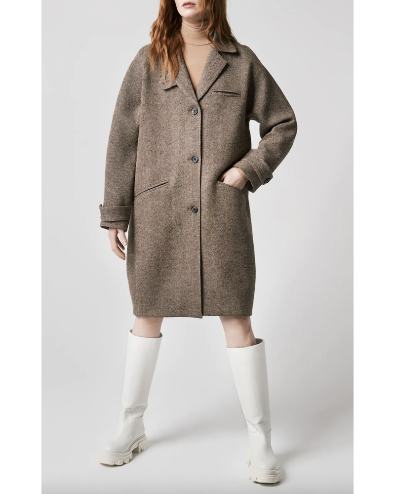 crombie shearling jacket
