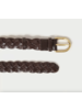 Loeffler Randall Carson Braided Leather Belt