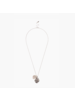Chan Luu Pearl and Silver Masquerade Charm Necklace