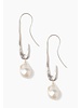 Chan Luu Gala Crescent Pearl Earrings Maxi