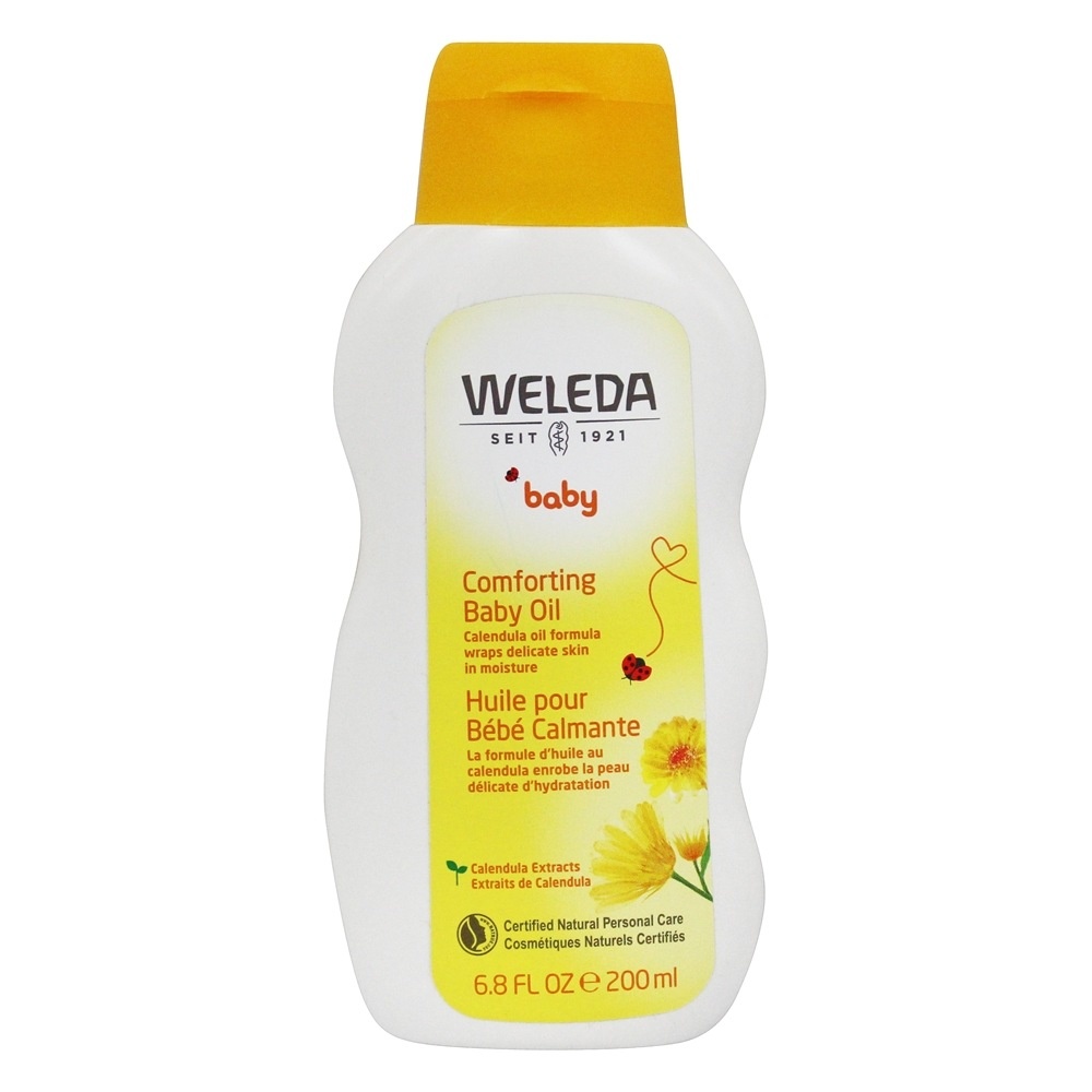WELEDA Weleda Baby , Comforting Baby Oil , Calendula Extracts - 200ml