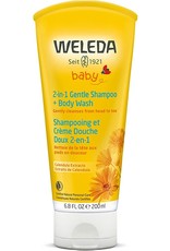 WELEDA Weleda Baby, 2-in-1 Gentle Shampoo + Body Wash, Calendula Formula - 200ml
