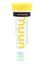 Nuun NUUN Hydration, Effervescent Vitamin & Caffeine Tablet ,  Ginger Lemonade (53g)