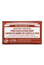 Dr.Bronner's Dr Bronners Pure Castile Bar Soap, Eucalyptus, 140g