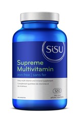 Sisu Sisu Supreme Multivitamin Iron Free , 120 veg caps