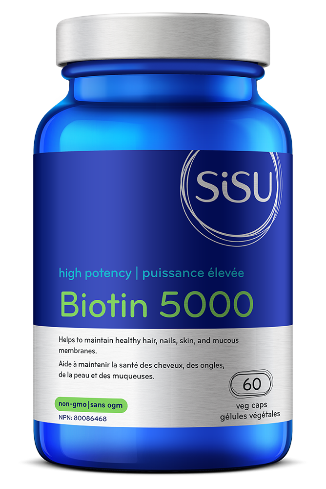 Sisu Sisu - Biotin 5000mg , 60 veg caps