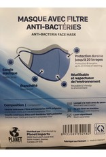 Anti-Bacteral Face Mask (Reusable) - 1 Mask per Pack