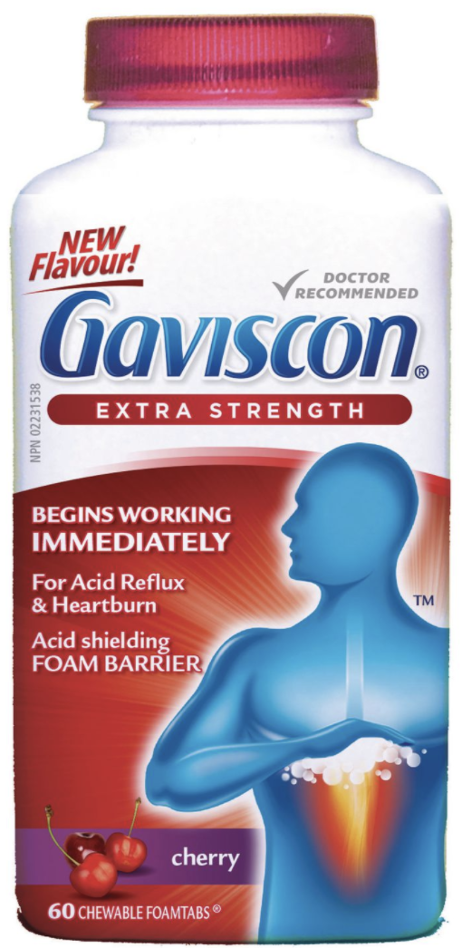 Gaviscon - Extra Strength Cherry ( 60 chewables)