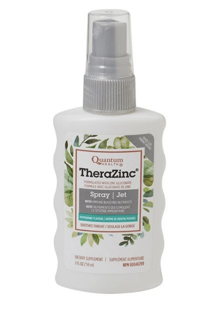 Quantum Health - TheraZinc , Spray , Peppermint Flavour , 59ml