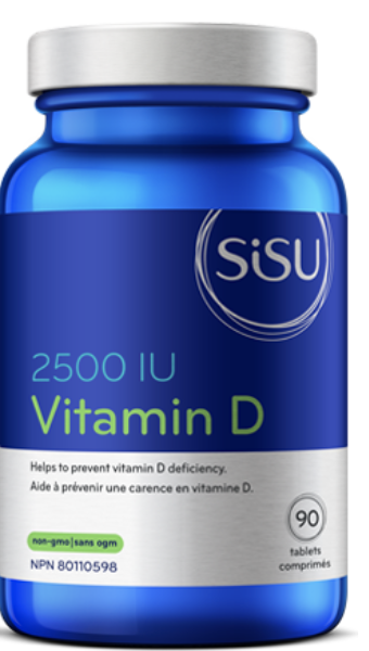 Sisu Sisu Vitamin D 2500 IU (90 Tablets)