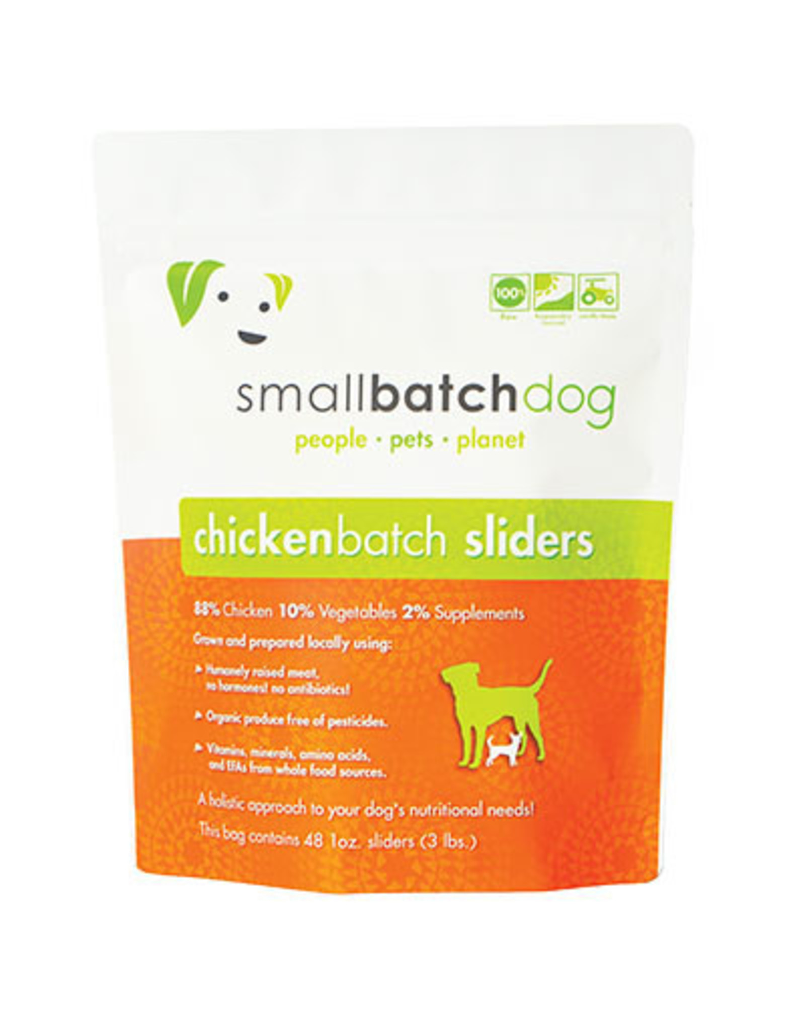 Smallbatch SMALLBATCH DOG FROZEN RAW CHICKEN BATCH