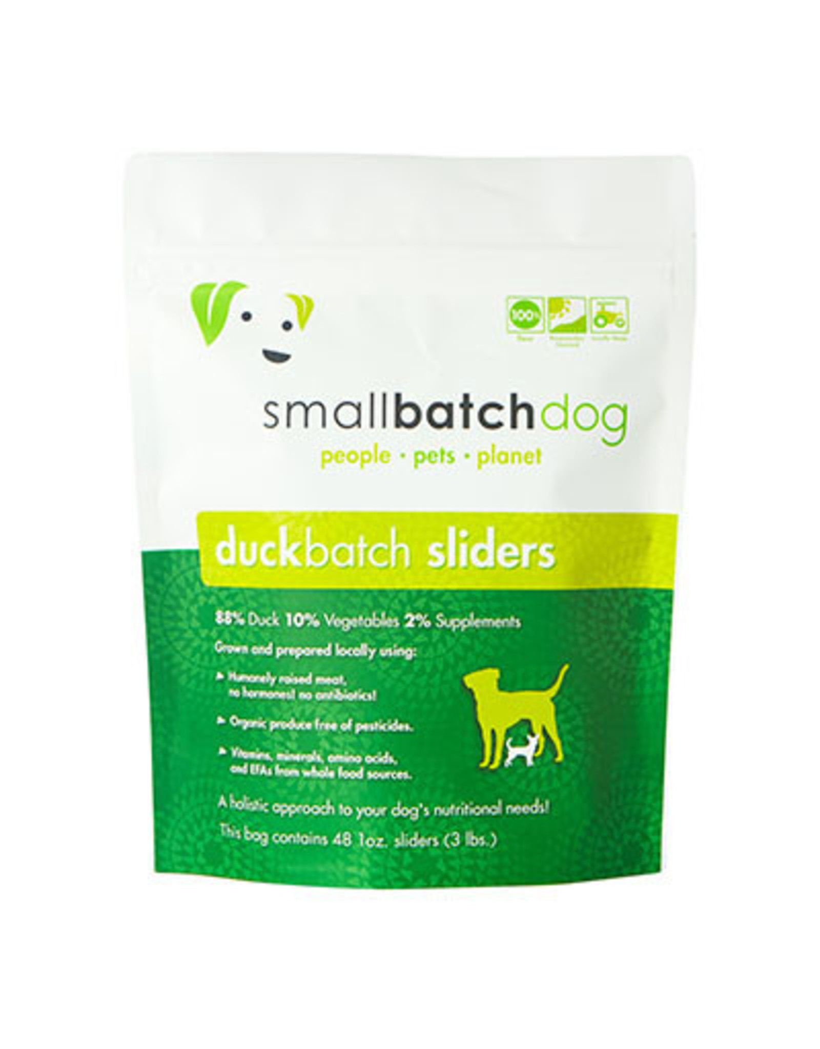 Smallbatch SMALLBATCH DOG FROZEN RAW DUCK BATCH