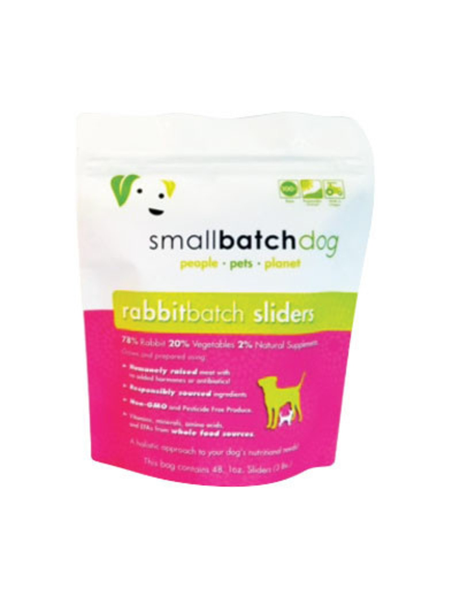 Smallbatch SMALLBATCH DOG FROZEN RAW RABBIT BATCH