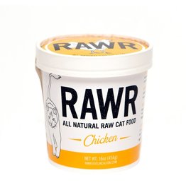 Rawr RAWR RAW FROZEN CHICKEN CAT FOOD