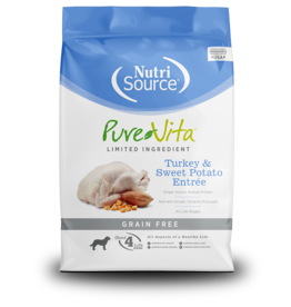 NutriSource Pet Foods PUREVITA DOG TURKEY & SWEET POTATO ENTRÉE