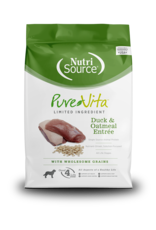 NutriSource Pet Foods PUREVITA DOG DUCK & OATMEAL FORMULA