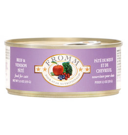 Fromm Family Pet Food FROMM CAT FOUR-STAR NUTRITIONALS BEEF & VENISON PÂTÉ 5.5OZ