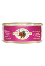 Fromm Family Pet Food FROMM CAT FOUR-STAR NUTRITIONALS CHICKEN, DUCK & SALMON PÂTÉ 5.5OZ