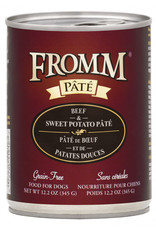 Fromm Family Pet Food FROMM DOG BEEF & SWEET POTATO PÂTÉ 12.2OZ