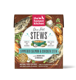 The Honest Kitchen THE HONEST KITCHEN ONE POT STEWS SIMMERED SALMON & CHICKEN STEW 10.5OZ