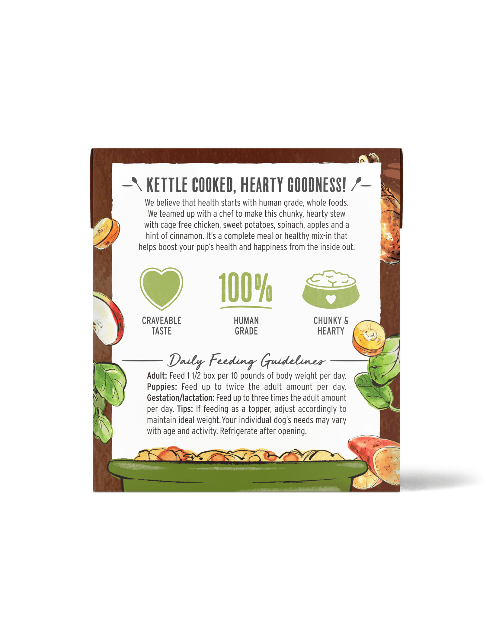 The Honest Kitchen THE HONEST KITCHEN ONE POT STEWS SLOW COOKED CHICKEN STEW 10.5OZ