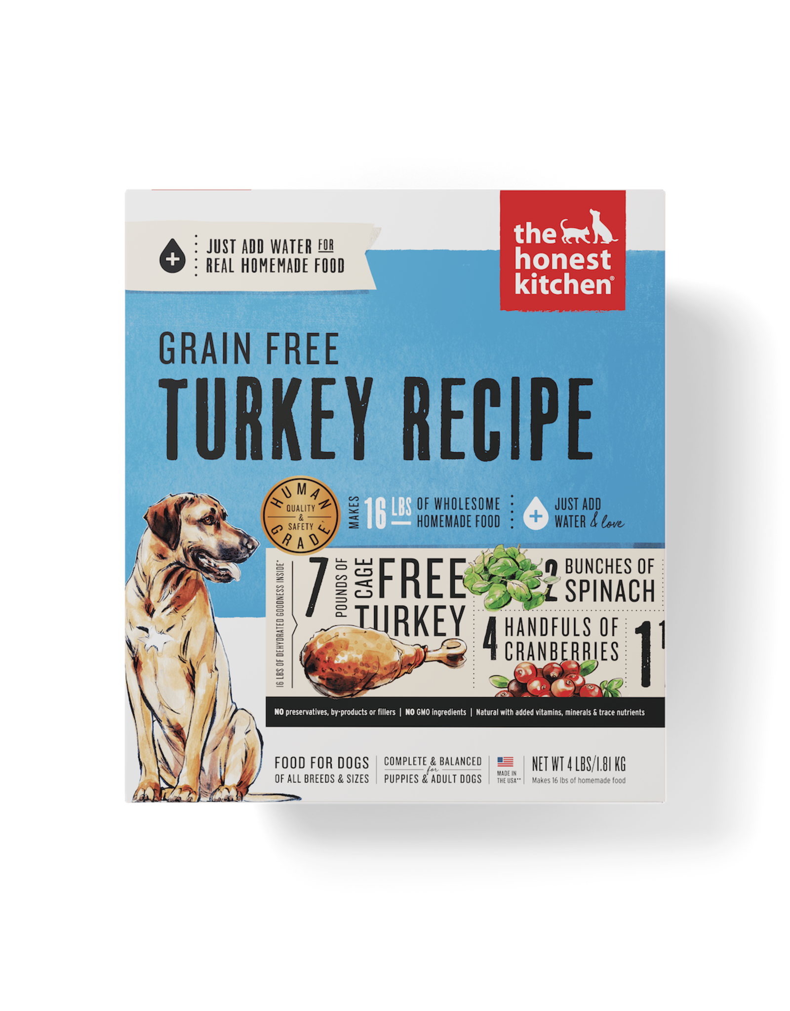 The Honest Kitchen THE HONEST KITCHEN DEHYDRATED GRAIN-FREE TURKEY RECIPE DOG FOOD