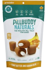 Presidio Natural Pet Co. PRESIDIO PILL BUDDY NATURALS DOG PEANUT BUTTER AND BANANA RECIPE 30-COUNT