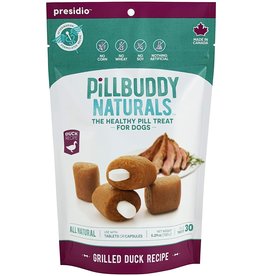 Presidio Natural Pet Co. PRESIDIO PILL BUDDY NATURALS DOG GRILLED DUCK RECIPE 30-COUNT