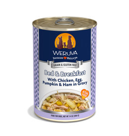 Weruva WERUVA DOG BED & BREAKFAST WITH CHICKEN, EGG, PUMPKIN & HAM IN GRAVY