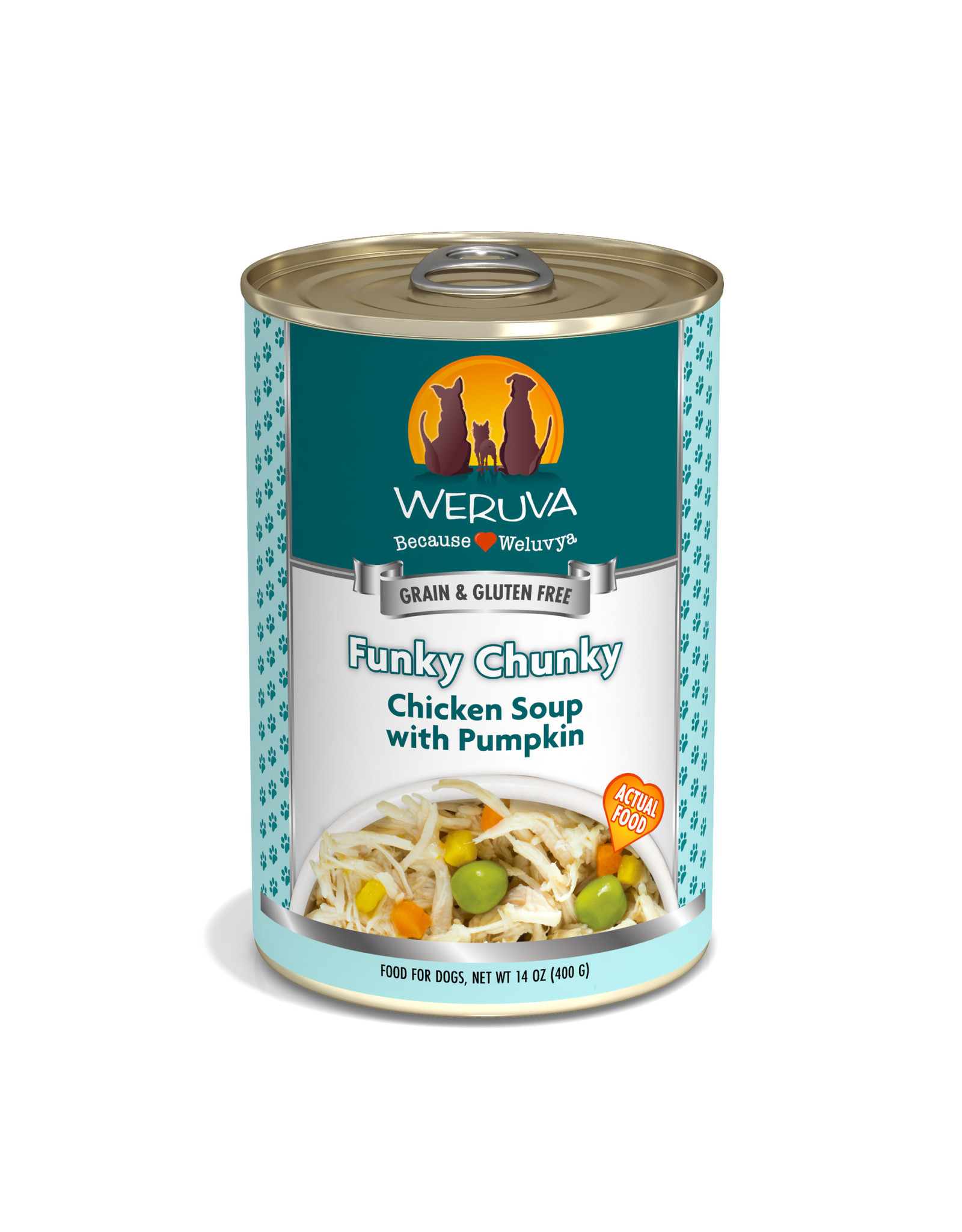 Weruva WERUVA DOG FUNKY CHUNKY CHICKEN SOUP WITH PUMPKIN