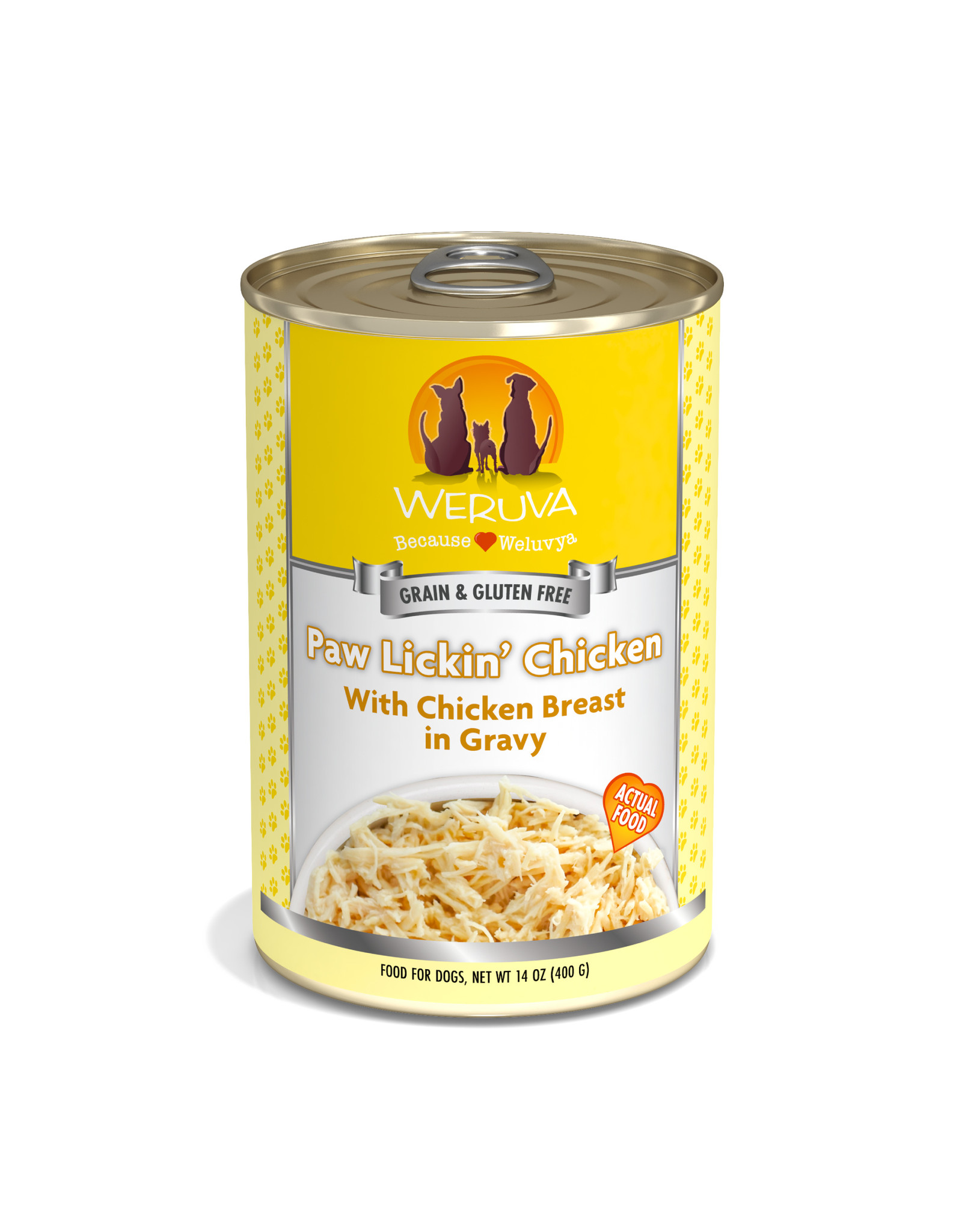 Weruva WERUVA DOG PAW LICKIN' CHICKEN WITH CHICKEN BREAST IN GRAVY