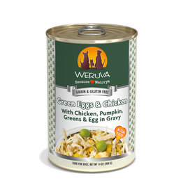 Weruva WERUVA DOG GREEN EGGS & CHICKEN WITH CHICKEN, PUMPKIN, GREENS & EGG IN GRAVY