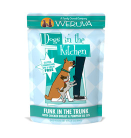 Weruva WERUVA DOG DOGS IN THE KITCHEN FUNK IN THE TRUNK WITH CHICKEN & PUMPKIN AU JUS 2.8OZ