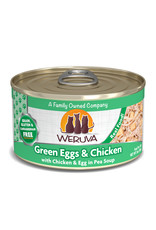 Weruva WERUVA CAT GREEN EGGS & CHICKEN WITH CHICKEN & EGG IN PEA SOUP